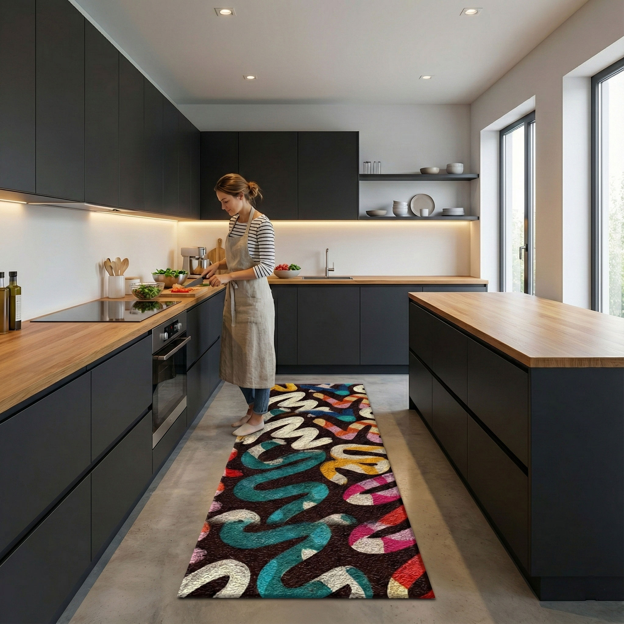 RHYMO - Hand Tufted Pattern Carpet